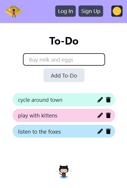 To-do page view